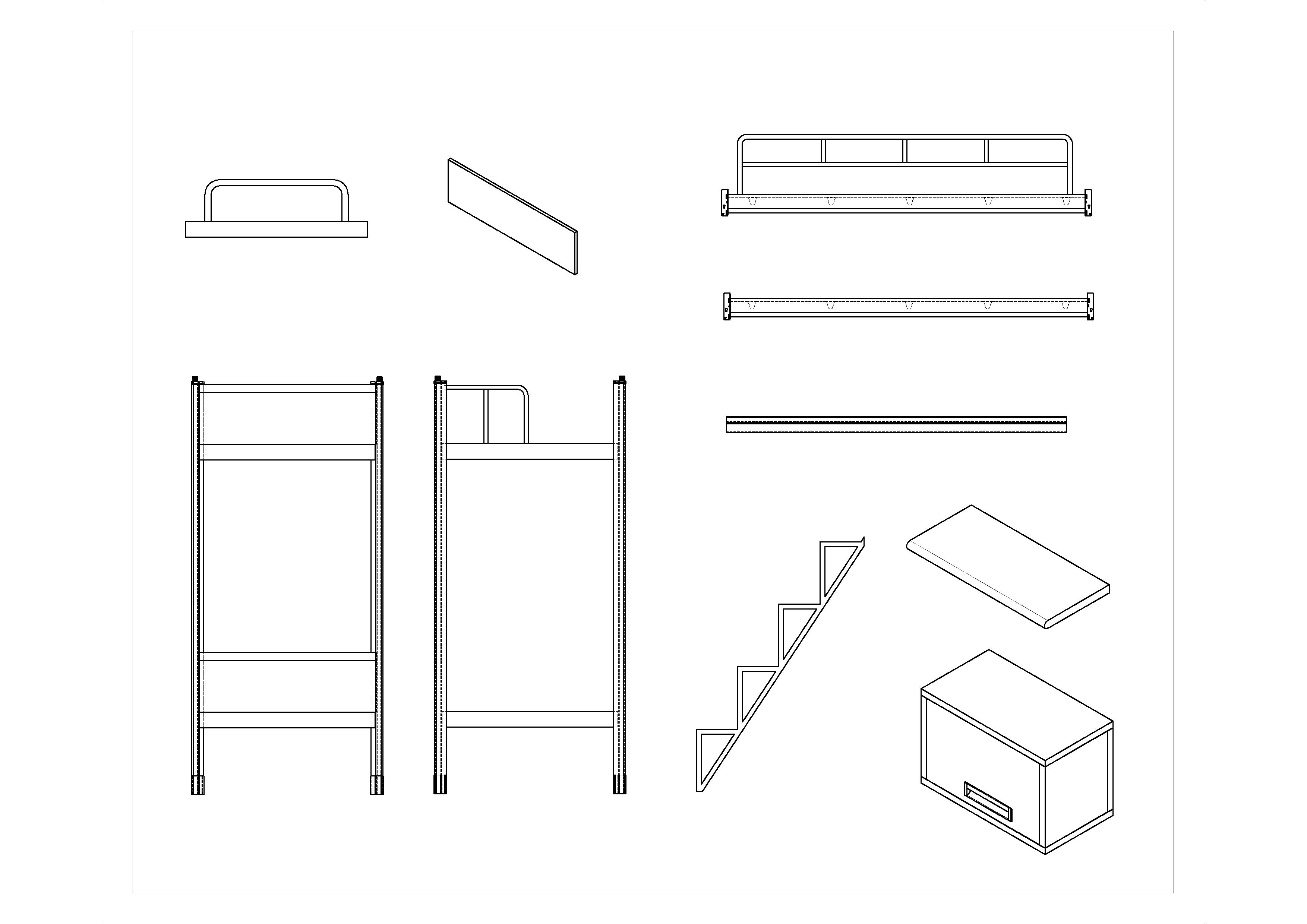 广东高华家具-床体结构